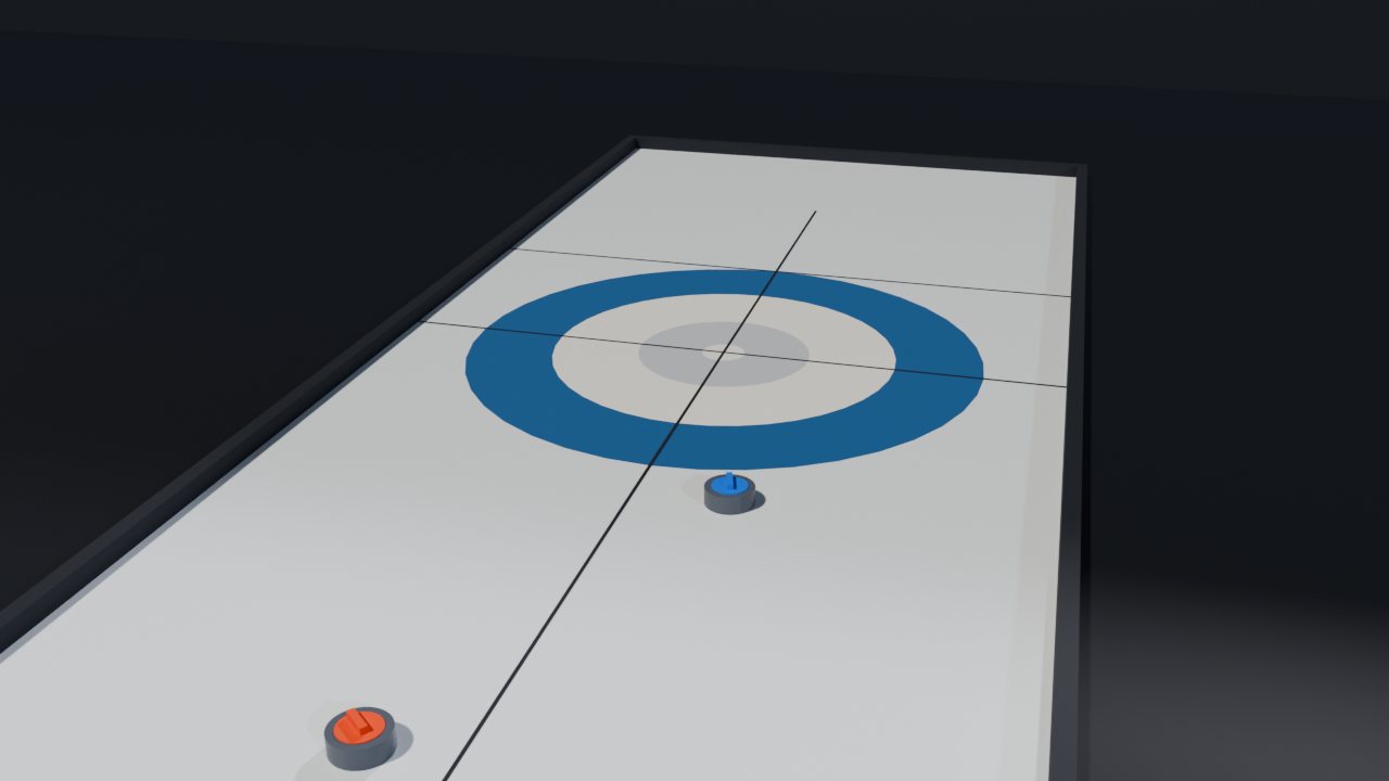 Curling: Blender Cycles