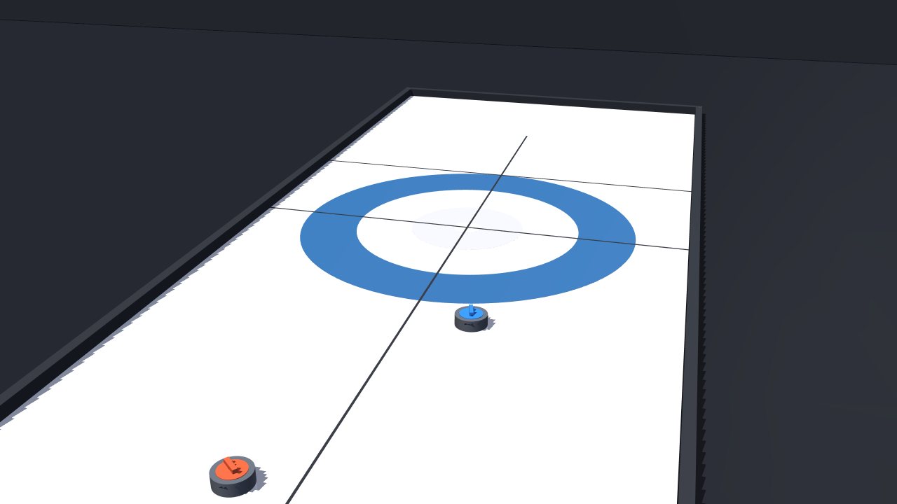 Curling: MuJoCo renderer