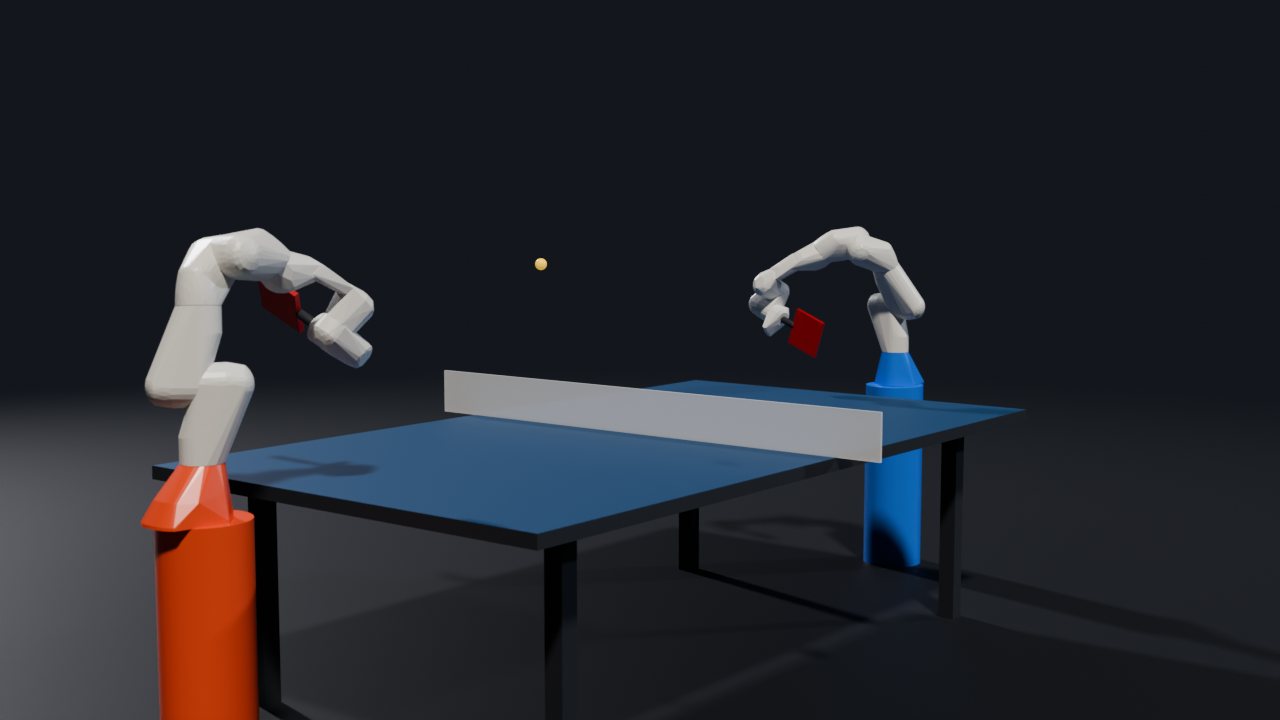 Table tennis: Blender Cycles