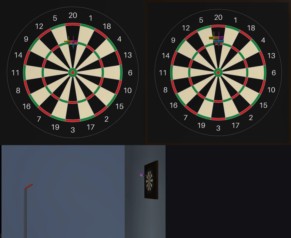 Player's view: Darts (501)