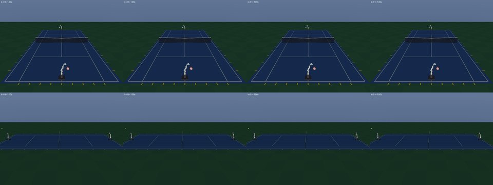 Player's view: Tennis